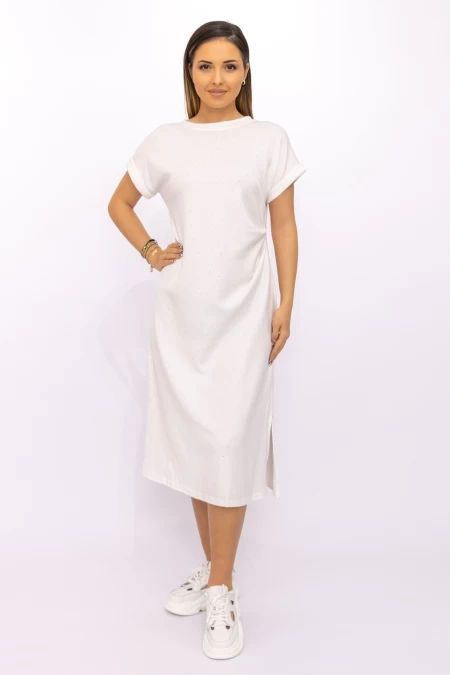 Rochie Dama VMC2209 Alb » meishop.life