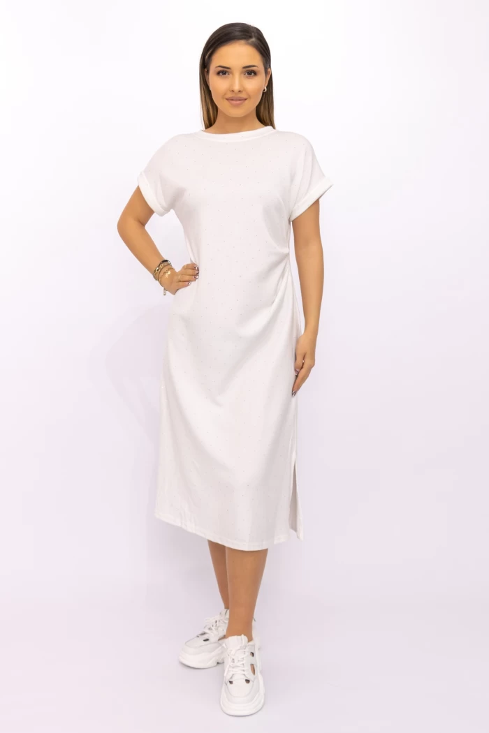 Rochie Dama VMC2209 Alb » meishop.life