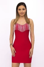 Rochie Dama 879 Rosu » meishop.life
