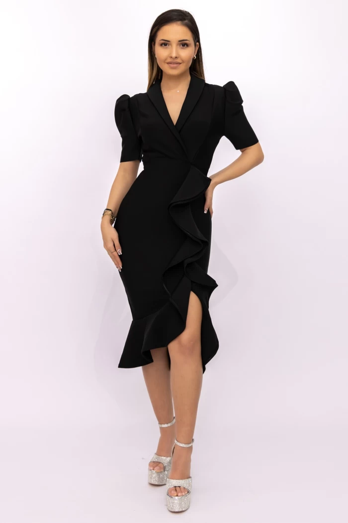 Rochie Dama 603825 Negru » meishop.life