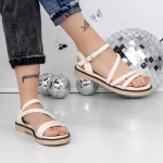 Sandale Dama cu Talpa Joasa 3H26 Bej » meishop.life