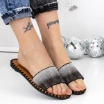 Papuci Dama cu Talpa Joasa 3BL1 Negru » meishop.life