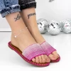 Papuci Dama cu Talpa Joasa 3BL1 Roz | Mei