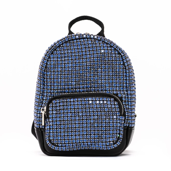 Rucsac Dama 963 Negru-Albastru » meishop.life