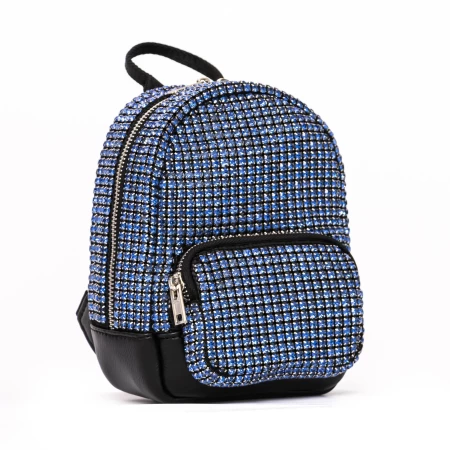 Rucsac Dama 963 Negru-Albastru » meishop.life