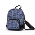 Rucsac Dama 963 Negru-Albastru » meishop.life