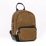 Rucsac Dama 963 Negru-Auriu » meishop.life
