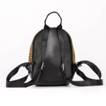 Rucsac Dama 963 Negru-Auriu » meishop.life