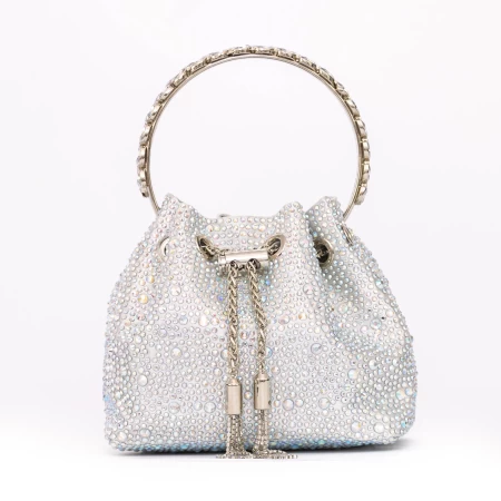 Geanta de mana BA08 Alb-Multicolor » meishop.life