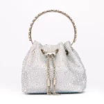 Geanta de mana BA08 Alb-Multicolor » meishop.life