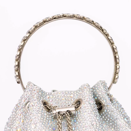 Geanta de mana BA08 Alb-Multicolor » meishop.life