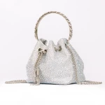 Geanta de mana BA08 Alb-Multicolor » meishop.life