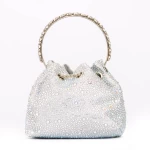 Geanta de mana BA08 Alb-Multicolor » meishop.life