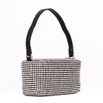 Geanta de mana BA013 Negru-Argintiu » meishop.life