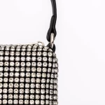 Geanta de mana BA013 Negru-Argintiu » meishop.life