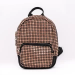 Rucsac Dama 963 Negru-Champagne » meishop.life