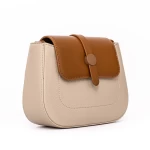 Geanta de umar BA022 Bej-Maro deschis » meishop.life
