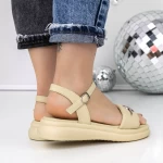 Sandale Dama cu Talpa Joasa 3AW292 Verde » meishop.life
