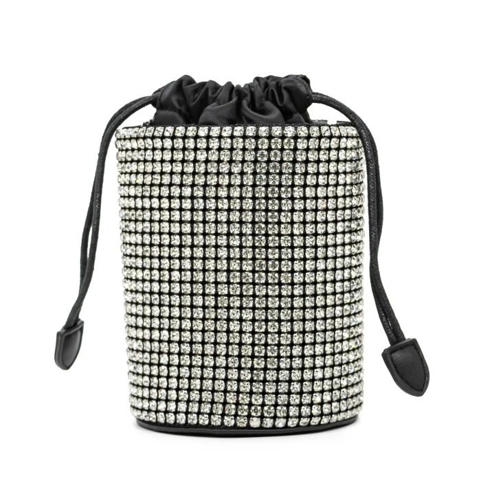 Geanta de mana BA012 Negru-Argintiu » meishop.life