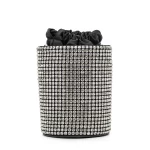 Geanta de mana BA012 Negru-Argintiu » meishop.life