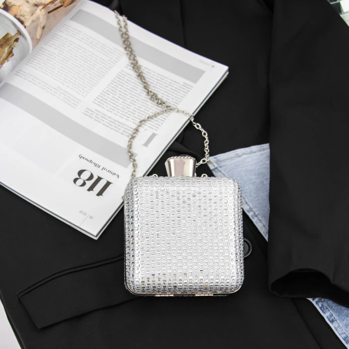 Geanta Plic BA83 Argintiu » meishop.life