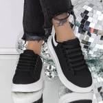 Sneakers Dama 8923 Negru » meishop.life