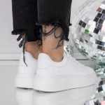 Sneakers Dama 8923 Alb » meishop.life