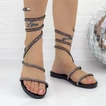 Sandale Dama 2Q3 Negru » meishop.life