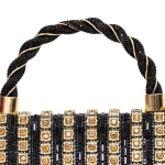 Geanta de mana 040 Negru-Auriu » meishop.life