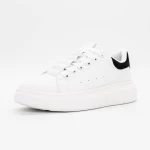Pantofi Sport Barbati 8922 Alb-Negru » meishop.life