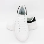 Pantofi Sport Barbati 8922 Alb-Negru » meishop.life