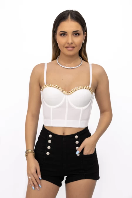 Top Dama 8052 Alb » meishop.life