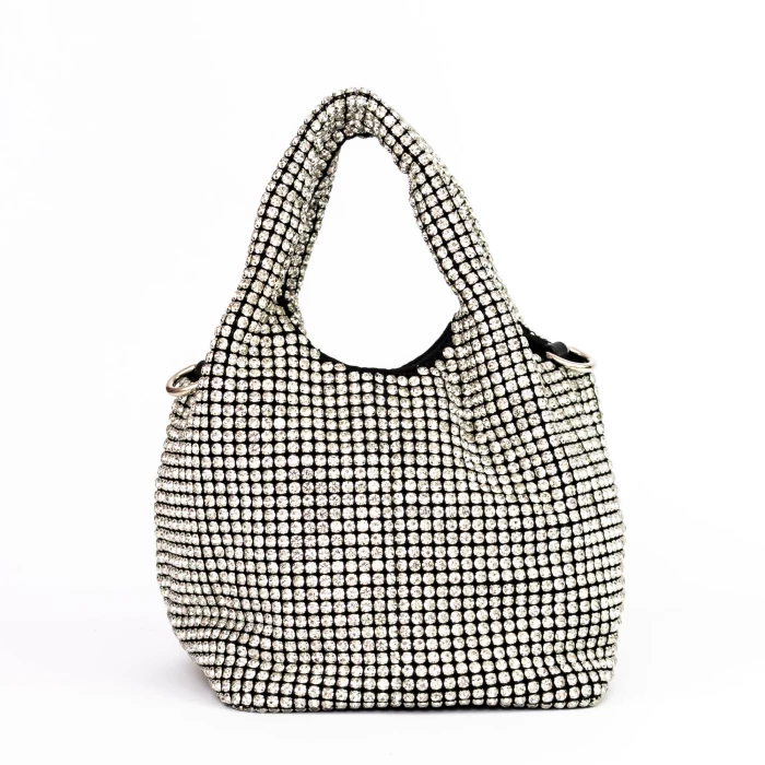 Geanta de mana BA01 Argintiu » meishop.life