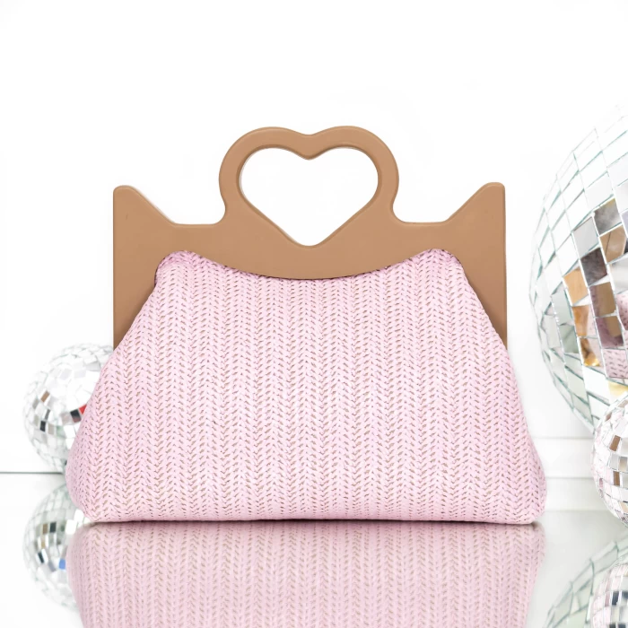 Geanta de mana ZA27 Roz » meishop.life