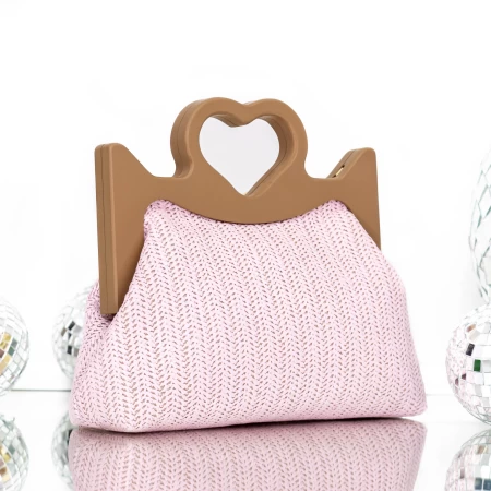 Geanta de mana ZA27 Roz » meishop.life