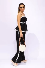 Compleu Dama 2 Piese 6226-7 Negru » meishop.life