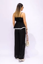 Compleu Dama 2 Piese 6226-7 Negru » meishop.life