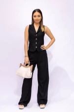 Compleu Dama 2 Piese 3919-7 Negru » meishop.life
