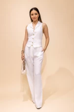 Compleu Dama 2 Piese 3919-7 Alb » meishop.life