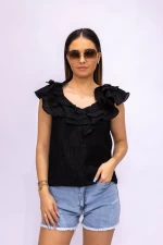 Bluza Dama CHB7589 Negru » meishop.life