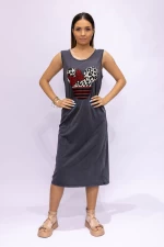 Rochie Dama 90026-31 Gri » meishop.life