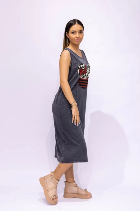 Rochie Dama 90026-31 Gri » meishop.life