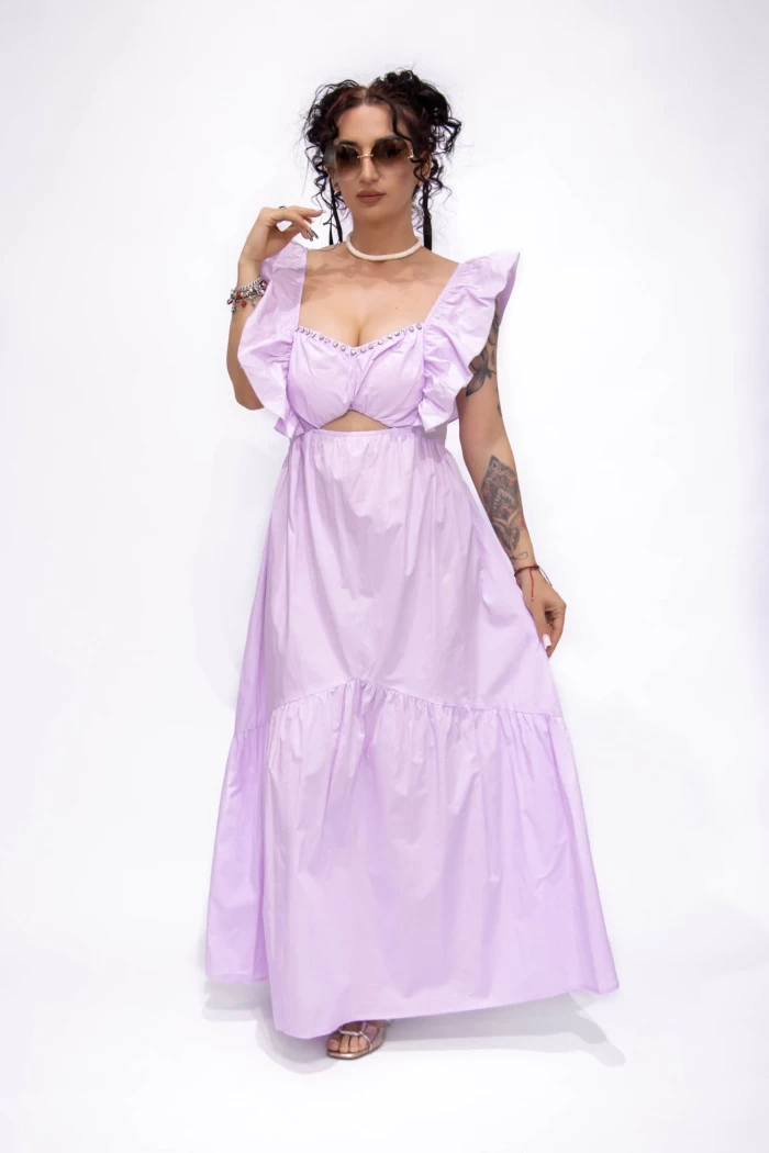 Rochie Dama L303-6899 Lila » meishop.life