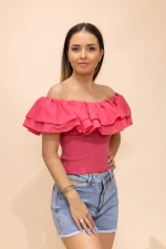 Bluza Dama CHO7332 Roz » meishop.life
