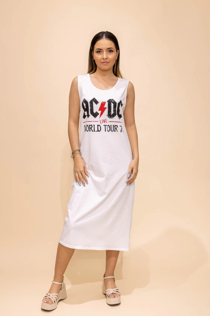Rochie Dama 90026 Alb » meishop.life