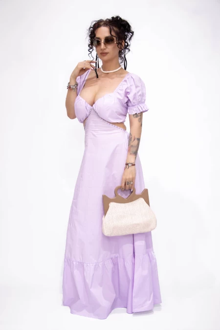 Rochie Dama L303-7098 Lila » meishop.life