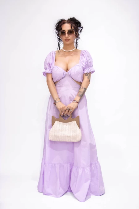 Rochie Dama L303-7098 Lila » meishop.life