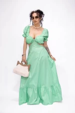 Rochie Dama L303-7098 Verde » meishop.life