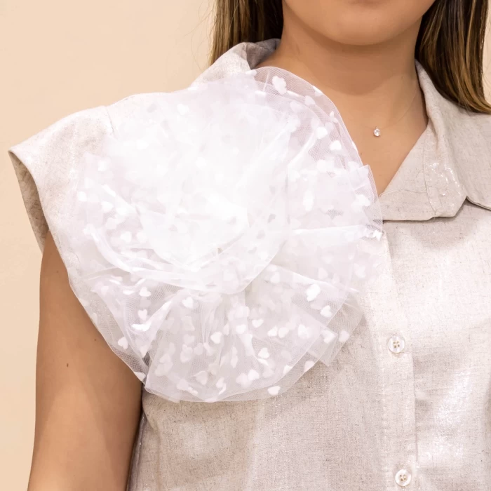Accesoriu Imbracaminte P0000-5 Alb » meishop.life