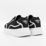 Pantofi Sport Barbati 2317 Negru-Alb » meishop.life